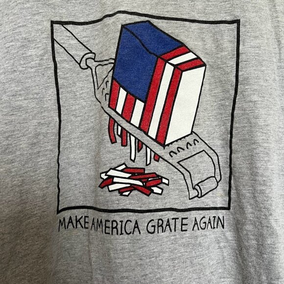 Next Level Men’s T-Shirt Sarcastic Humor Political Short Sleeve Crew Neck Size L - Picture 5 of 5